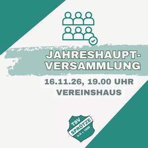 Jahreshauptversammlung